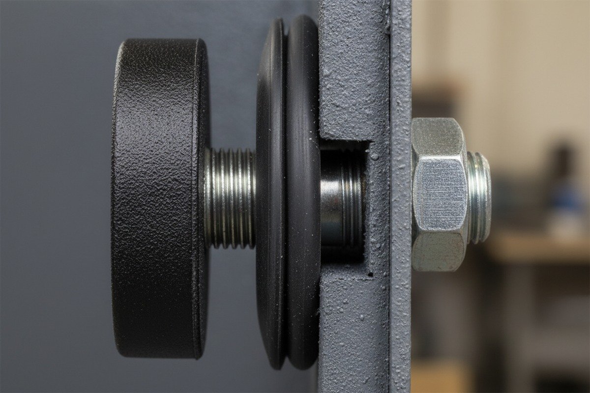 Custom Cam Latch Offsets Customizing cam latch offsets and barrel lengths for non-standard industrial door thicknesses (ID#4)