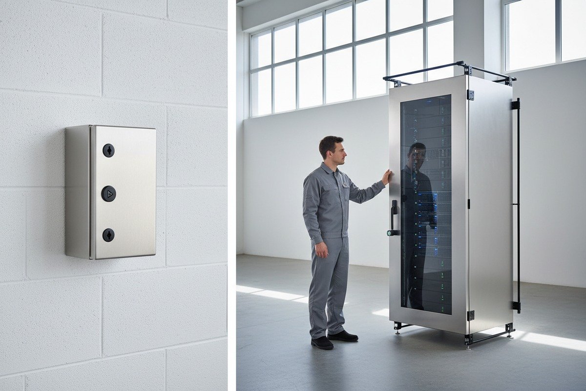 Comparing quarter-turn and multi-point locking systems for high-stress industrial cabinet doors (ID#2)