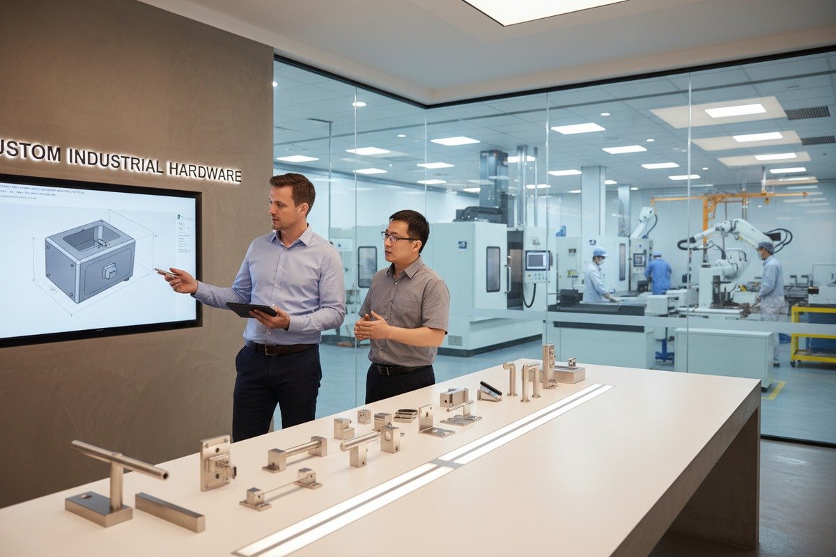 Stainless steel locks designed for high-pressure chemical washdowns with IP69K sealing (ID#5)