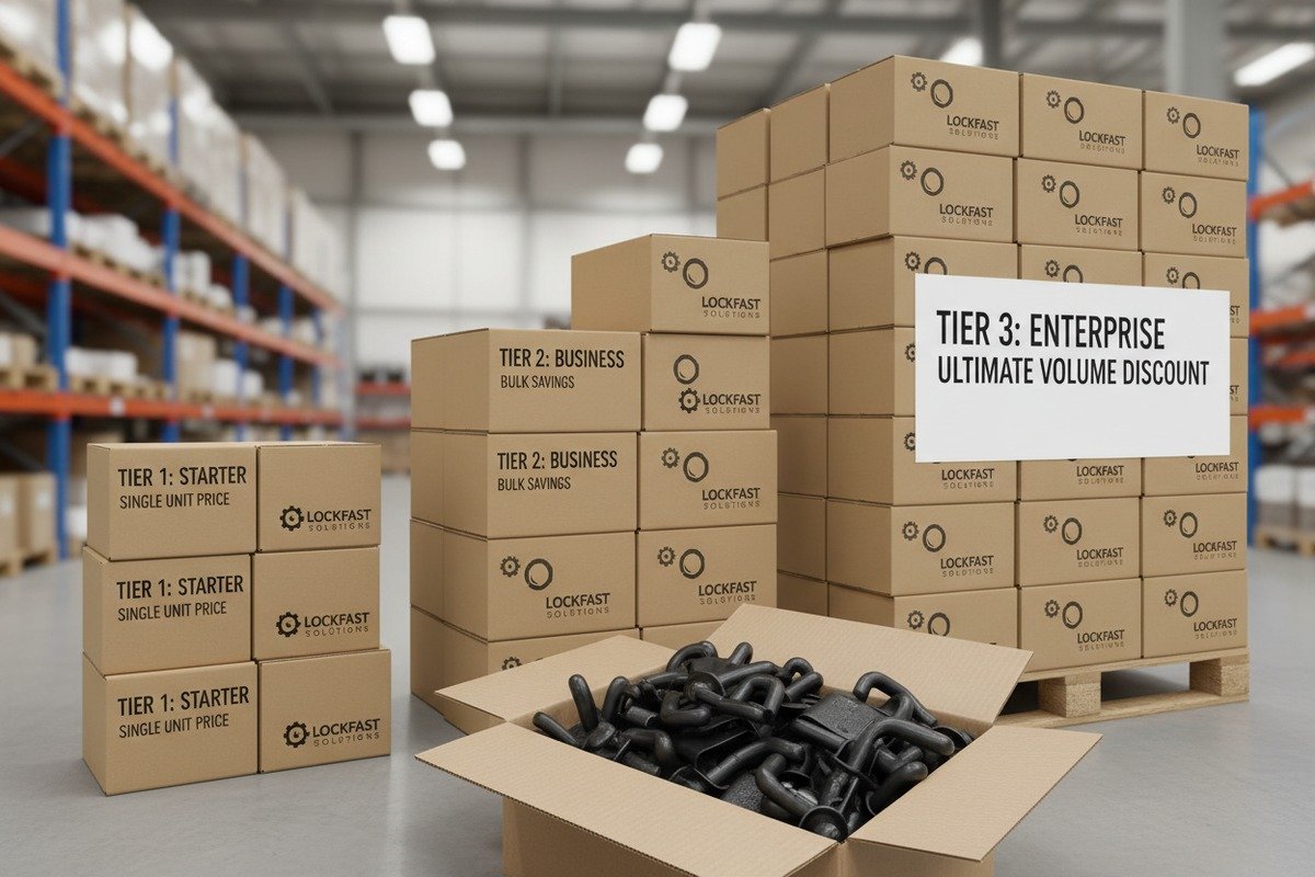 Leveraging tiered pricing models to lower unit costs for high-volume industrial cam latch orders (ID#2)